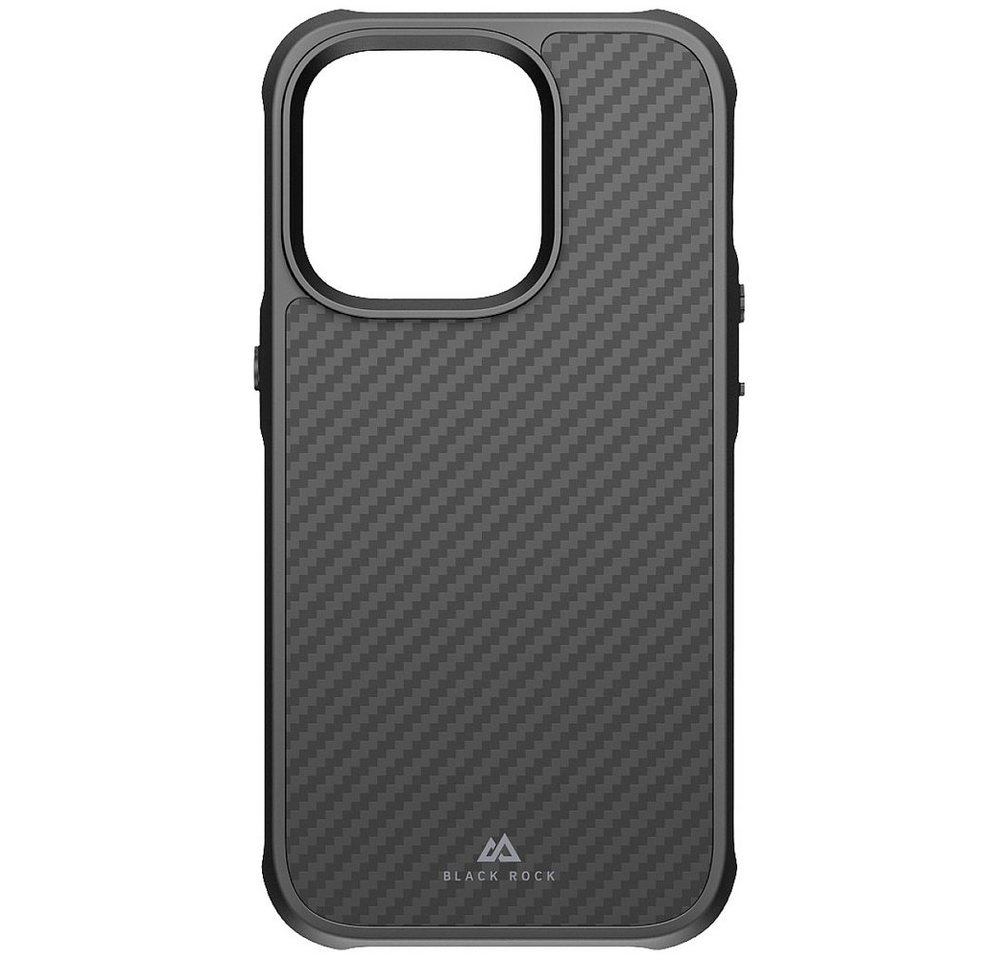 Black Rock Handyhülle Black Rock Robust Carbon Cover Apple iPhone 14 Pro Schwarz 1210RRC02 Black Rock Handyhülle Black Rock Robust Carbon Cover Apple iPhone 14 Pro Schwarz 1210RRC02 von Black Rock
