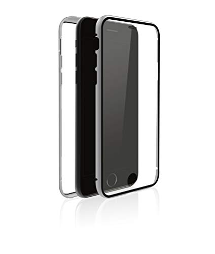 Black Rock - Handyhülle Case Hülle passend für Apple iPhone SE 2020-2022/7/8I Hülle Magnet Verschluss, Kratzschutz (Transparent Silber) von Black Rock