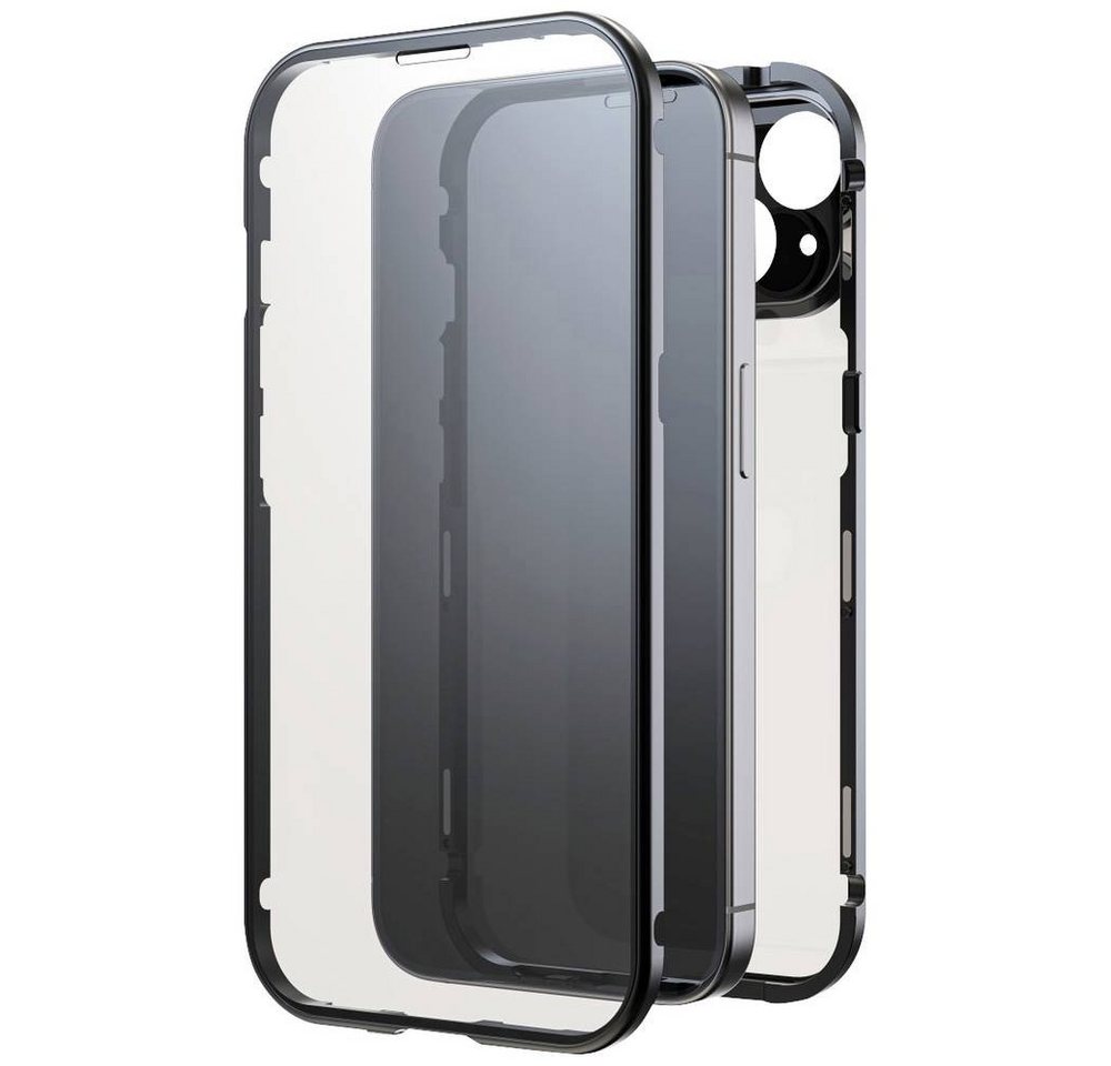 Black Rock Handyhülle Cover für Apple iPhone 15, Induktives Laden, Stoßfest von Black Rock