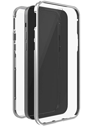 Black Rock 360° Glass Backcover Apple iPhone 12 Pro Max Silber, Transparent 192173 von Black Rock