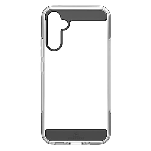 Black Rock - Hülle Air Robust Case Passend für Samsung Galaxy A34 5G I Handyhülle, Transparent, Durchsichtig, Dünn, Cover, Stoßfest (Schwarz) von Black Rock