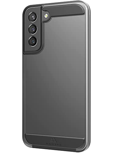 Black Rock - Hülle Air Robust Case Passend für Samsung Galaxy S22 Plus 5G I Handyhülle, Transparent, Durchsichtig, Dünn (Schwarz) von Black Rock