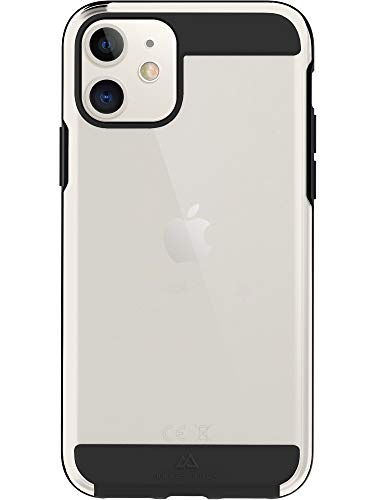 Black Rock - Hülle Air Robust Case passend für Apple iPhone 11 I Handyhülle, Transparent, Durchsichtig, Dünn (Schwarz) von Black Rock