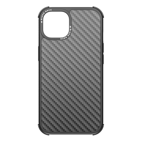 Black Rock - Hülle Carbonhülle Robust Case Real Carbon Passend für Apple iPhone 13 I Karbon Handyhülle, Fiber Cover (Carbon Schwarz) von Black Rock