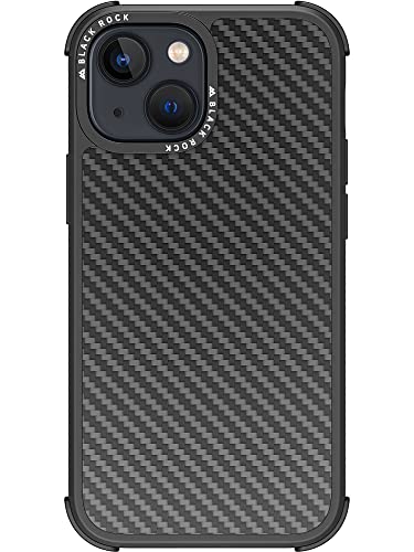 Black Rock - Hülle Carbonhülle Robust Case Real Carbon Passend für Apple iPhone 13 Mini I Karbon Handyhülle, Fiber Cover (Carbon Schwarz) von Black Rock