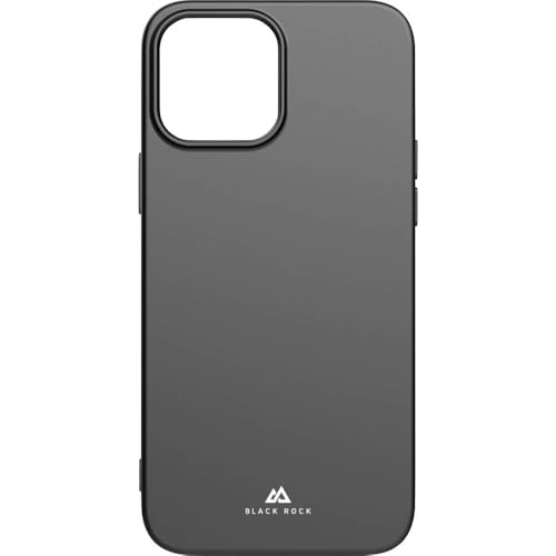 Black Rock - Hülle Fitness Case Silikonhülle Passend für Apple iPhone 13 Pro Max I Handyhülle, Silikon, Dünn, Rutschfest (Schwarz) von Black Rock