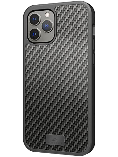 Black Rock - Hülle Protective Case Real Carbon Passend für Apple iPhone 13 Pro Max I Karbon Handyhülle, Fiber Cover (Carbon Schwarz) von Black Rock