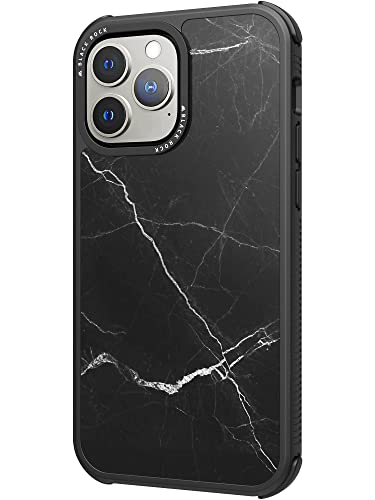 Black Rock - Hülle Robust Marble Case Passend für Apple iPhone 13 Pro I Handyhülle, Cover (Schwarz) von Black Rock
