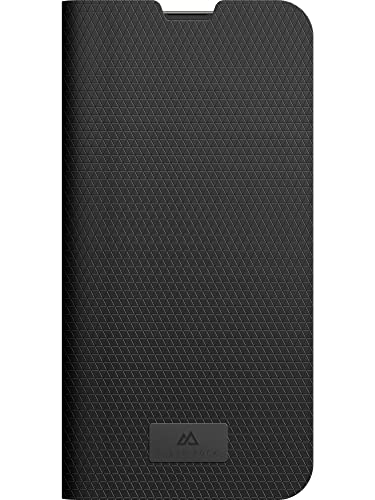 Black Rock - Hülle The Classic Booklet Passend für Apple iPhone 14 Pro I Handyhülle, Standfunktion, Magnet Verschluss (Schwarz) von Black Rock