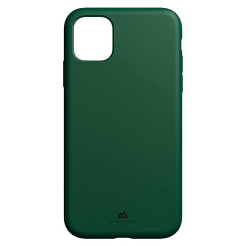 Black Rock Hülle für iPhone 11 (Wireless Charging kompatibel, slim, ultraslim, stabiler Rahmen, hochwertiges Cover, Handyhülle für iPhone 11, Case, Silikonhülle, Silikon) Forest Green von Black Rock