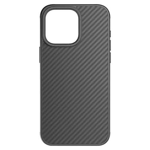 Black Rock Hülle für iPhone 15 Pro Max (stoßdämpfend, Schutz vor Sturzschäden, Antirutsch Struktur, Kratzschutz, Cover, Handyhülle für iPhone 15 Pro Max, Case, Handycase, Elegante Hülle) schwarz von Black Rock