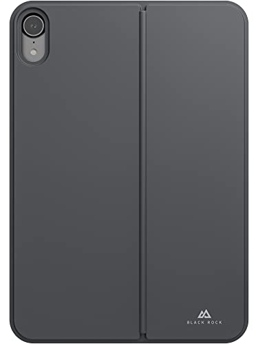 Black Rock Kickstand Cover Hülle Passend für Apple iPad Mini 6. Generation 2021 8,3 Zoll I Smart Case, Magnetisch, Tablet Schutzhülle (Schwarz) von Black Rock