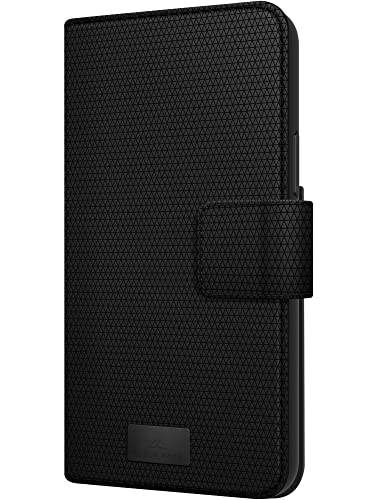 Black Rock - Klapphülle 360 Grad Hülle 2-In-1 Wallet Passend für Samsung Galaxy S22 5G I Handyhülle, Magnet Verschluss, Kartenfächer (Schwarz) von Black Rock