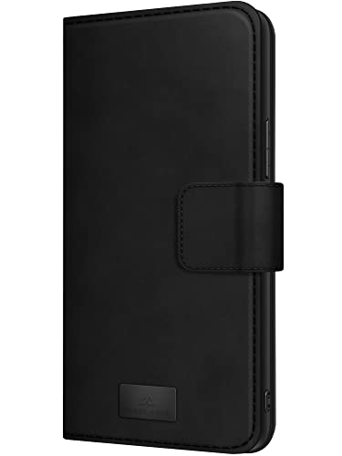 Black Rock - Klapphülle Leder 360 Grad Hülle 2-In-1 Wallet Passend für Samsung Galaxy A53 5G I Handyhülle, Magnet Verschluss Case, Kartenfächer (Schwarz) von Black Rock