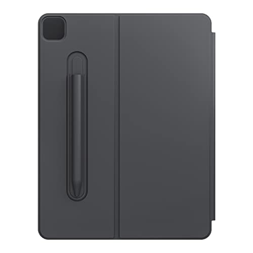 Black Rock Magnetische Hülle, Case Tablethülle Passend für Apple iPad Pro 6. Generation 2022 12,9 Zoll I Stoßfeste Smart Cover, Stifthalter (Schwarz) von Black Rock