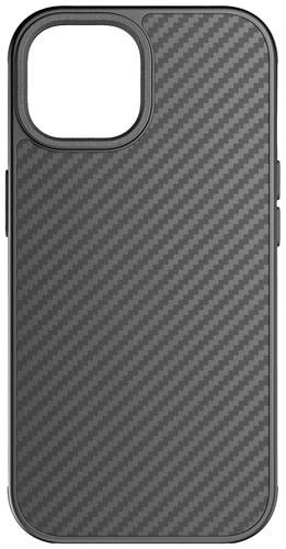Black Rock Robust Carbon Cover Apple iPhone 15 Schwarz Stoßfest von Black Rock