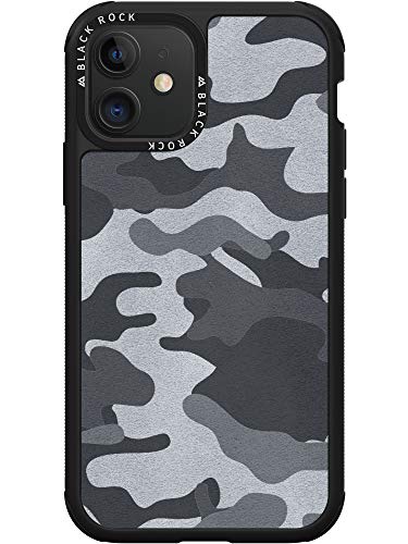 Black Rock Robust Case Real Leather Camo Hülle für Apple iPhone 11 Camo Schwarz von Black Rock