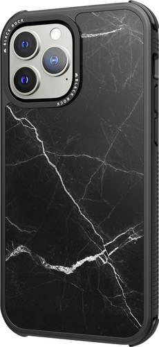 Black Rock Robust Marble Cover Apple iPhone 13 Pro Schwarz von Black Rock