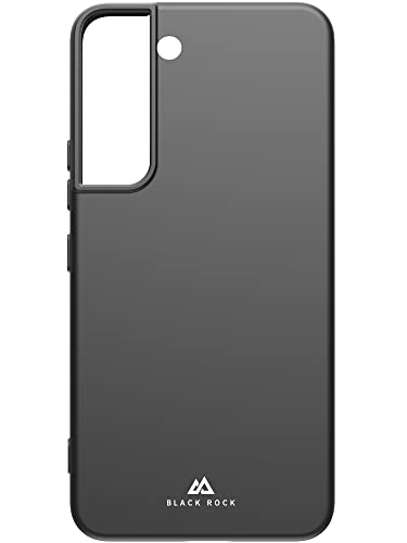 Black Rock - Silikonhülle Hülle Fitness Case Passend für Samsung Galaxy S22 5G I Handyhülle, Silikon, Dünn, rutschfest (Schwarz) von Black Rock