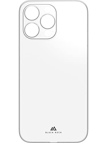 Black Rock - Hülle Dünne Handyhülle Case Passend für Apple iPhone 14 Pro Max I Kratzfeste Schutzhülle, Transluzent Dünn, Clear Cover (Transparent) Black Rock - Hülle Dünne Handyhülle Case Passend für Apple iPhone 14 Pro Max I Kratzfeste Schutzhülle, Transluzent Dünn, Clear Cover (Transparent) von Black Rock