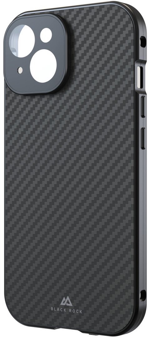 Cover 360° Glass für iPhone 15 real carbon von Black Rock