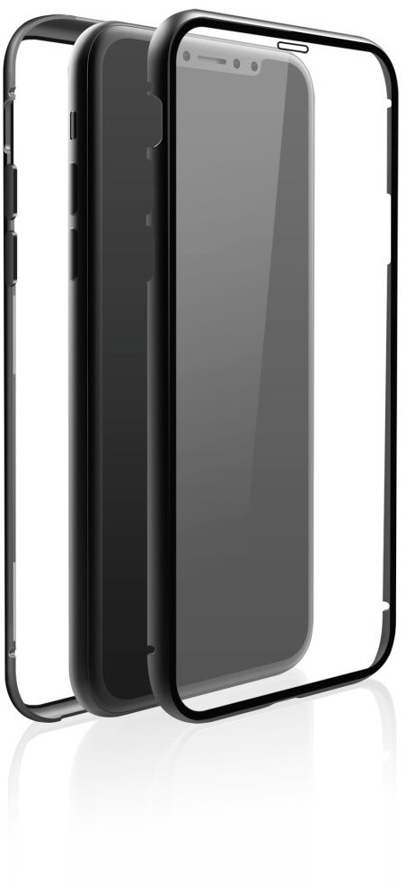 Cover 360° Glass für iPhone X/Xs schwarz Cover 360° Glass für iPhone X/Xs schwarz von Black Rock