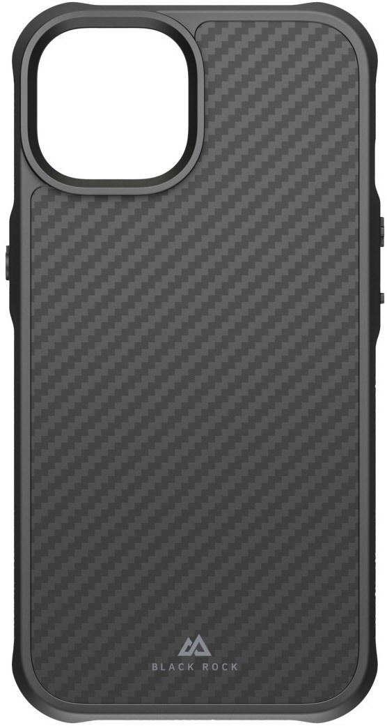 Cover Robust Carbon für iPhone 14 schwarz von Black Rock