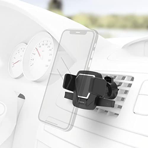 Hama Comfort Vent Auto Passive Halterung Schwarz - Halterungen (Handy/Smartphone, Auto, Passive Halterung, Schwarz, Kunststoff, Horizontal/Vertical) von Hama