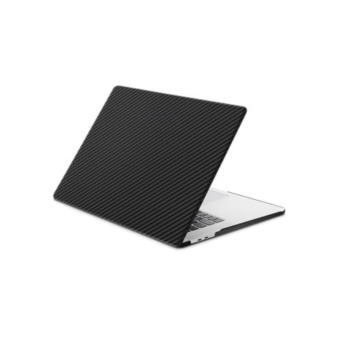 Hama Hülle für MacBook Pro M2 2022 13 Zoll (ultradünne Schutzhülle, Macbook Zubehör, Schutz, Case, Cover gegen Kratzer und Schmutz, Hartschale, Komplettschutz) Carbon von Black Rock