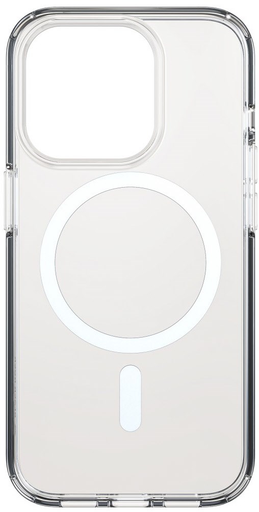 Mag Clear Case für iPhone 15 Pro transparent von Black Rock