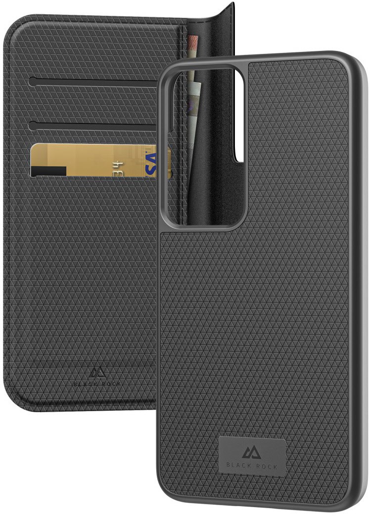 Wallet 2in1 für Galaxy S23 schwarz von Black Rock