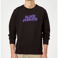 Black Sabbath Logo Sweatshirt - Schwarz - M von Black Sabbath