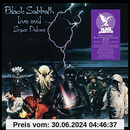 Live Evil (Super Deluxe 40th Anniversary Edition) [4CD Box] von Black Sabbath