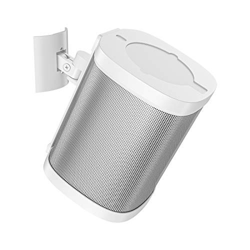 Deckenhalterung und Wandhalterung für Sonos One, One SL, Play 1 Lautsprecher neig- und schwenkbar verstellbar kompatibel , Montagehalterungen, weiß Deckenhalterung und Wandhalterung für Sonos One, One SL, Play 1 Lautsprecher neig- und schwenkbar verstellbar kompatibel , Montagehalterungen, weiß von Black Sesame