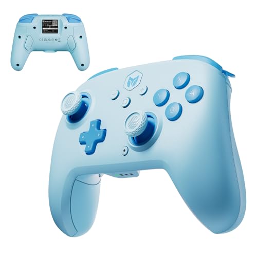 BIGBIG WON Wireless Controller Für PC, 6-Achsen-Gyroskop, Dual Shock, 128-stufige Makroprogrammierung, NFC, Turbo, Bluetooth Game Controller für Windows 10/Android/iOS/PC von Black Shark