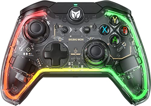 Black Shark BIGBIG WON verdrahteter Controller für PC Gaming,Switch Controller mit 6-Achsen Gyro,Makro,Turbo, Dual Shock, Benutzerdefinierte Tasten,RGB Licht,Ein Schlüssel Wake-up, Black Shark BIGBIG WON verdrahteter Controller für PC Gaming,Switch Controller mit 6-Achsen Gyro,Makro,Turbo, Dual Shock, Benutzerdefinierte Tasten,RGB Licht,Ein Schlüssel Wake-up, von Black Shark