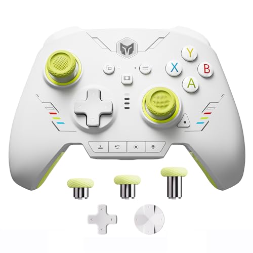Black Shark PC-Controller, BIGBIG WON Rainbow 2 SE Wireless Controller Motion Control, Hall-Effekt-Trigger, 12-Bit-ADC, 3 Joystick-Sets, 4-Wege- und 8-Wege-D-Pad-Controller für Switch/PC/Android/iOS Black Shark PC-Controller, BIGBIG WON Rainbow 2 SE Wireless Controller Motion Control, Hall-Effekt-Trigger, 12-Bit-ADC, 3 Joystick-Sets, 4-Wege- und 8-Wege-D-Pad-Controller für Switch/PC/Android/iOS von Black Shark