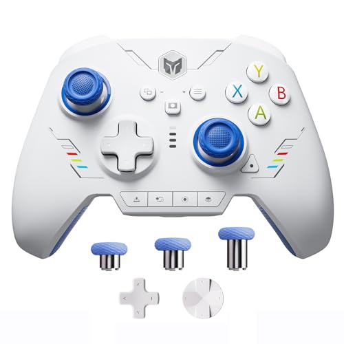 Black Shark PC-Controller, BIGBIG WON Rainbow 2 SE Wireless Controller Motion Control, Hall-Effekt-Trigger, 12-Bit-ADC, 3 Joystick-Sets, 4-Wege- und 8-Wege-D-Pad-Controller für Switch/PC/Android/iOS Black Shark PC-Controller, BIGBIG WON Rainbow 2 SE Wireless Controller Motion Control, Hall-Effekt-Trigger, 12-Bit-ADC, 3 Joystick-Sets, 4-Wege- und 8-Wege-D-Pad-Controller für Switch/PC/Android/iOS von Black Shark