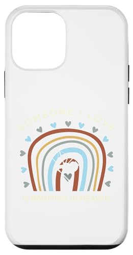 Lustiges T-Shirt mit Aufschrift "someone i love is bagpipes in heaven" Hülle für iPhone 12 mini von Black Shirt