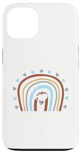 Lustiges T-Shirt mit Aufschrift "someone i love is bagpipes in heaven" Hülle für iPhone 13 von Black Shirt