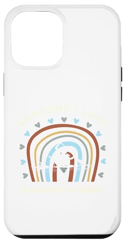 Lustiges T-Shirt mit Aufschrift "someone i love is kayaking in heaven" Hülle für iPhone 12 Pro Max von Black Shirt