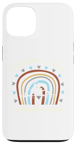 Lustiges T-Shirt mit Aufschrift "someone i love is kayaking in heaven" Hülle für iPhone 13 von Black Shirt