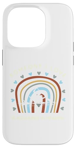 Lustiges T-Shirt mit Aufschrift "someone i love is kayaking in heaven" Hülle für iPhone 14 Pro von Black Shirt