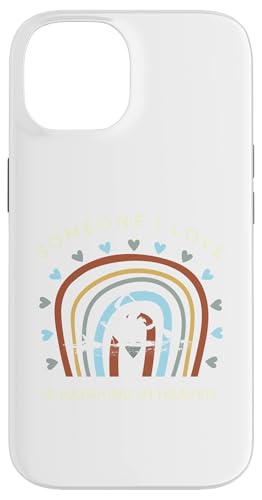 Lustiges T-Shirt mit Aufschrift "someone i love is kayaking in heaven" Hülle für iPhone 14 von Black Shirt
