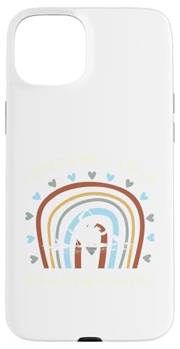 Lustiges T-Shirt mit Aufschrift "someone i love is kayaking in heaven" Hülle für iPhone 15 Plus von Black Shirt