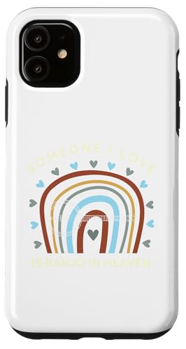 someone i love is banjo in heaven lustiges T-Shirt Hülle für iPhone 11 von Black Shirt