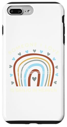 someone i love is banjo in heaven lustiges T-Shirt Hülle für iPhone 7 Plus/8 Plus von Black Shirt
