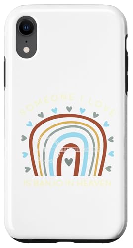 someone i love is banjo in heaven lustiges T-Shirt Hülle für iPhone XR von Black Shirt
