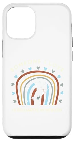 someone i love is billiard in heaven lustiges tee Hülle für iPhone 12/12 Pro von Black Shirt