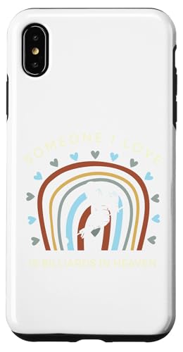 someone i love is billiard in heaven lustiges tee Hülle für iPhone XS Max von Black Shirt